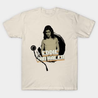 Eddie Van Halen - Vinyl Vintage Aesthetic T-Shirt